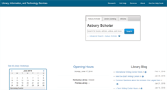 Desktop Screenshot of guides.asburyseminary.edu
